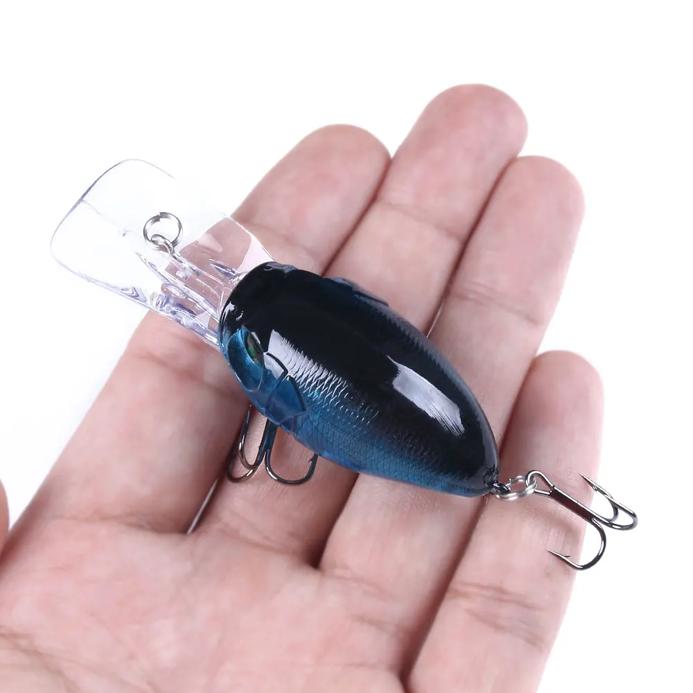 Crankbait duro con anzuelos de alta calidad para pesca - imagen 5