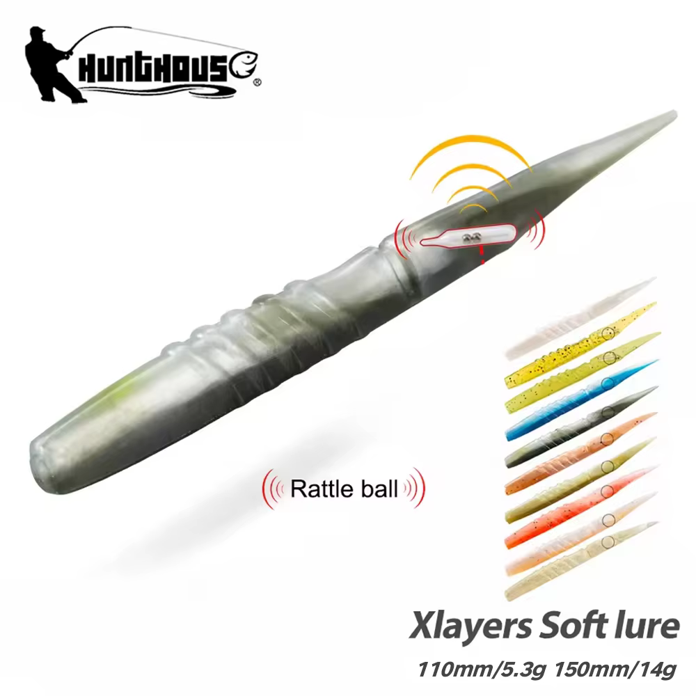 Hunthouse Xlayers – Señuelo pseudobarbot 110mm - imagen 5