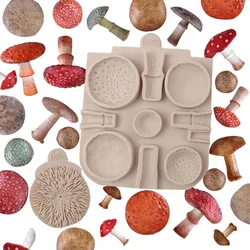 Moldes silicona para vinilos setas gigantes