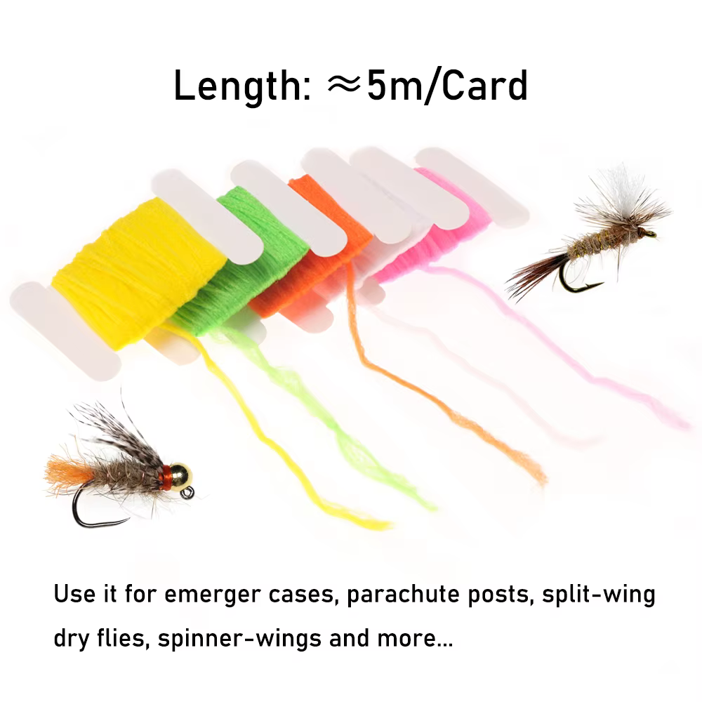 WIFREO Hilo de mosca 5m – Sedal sintético para trucha - imagen 5