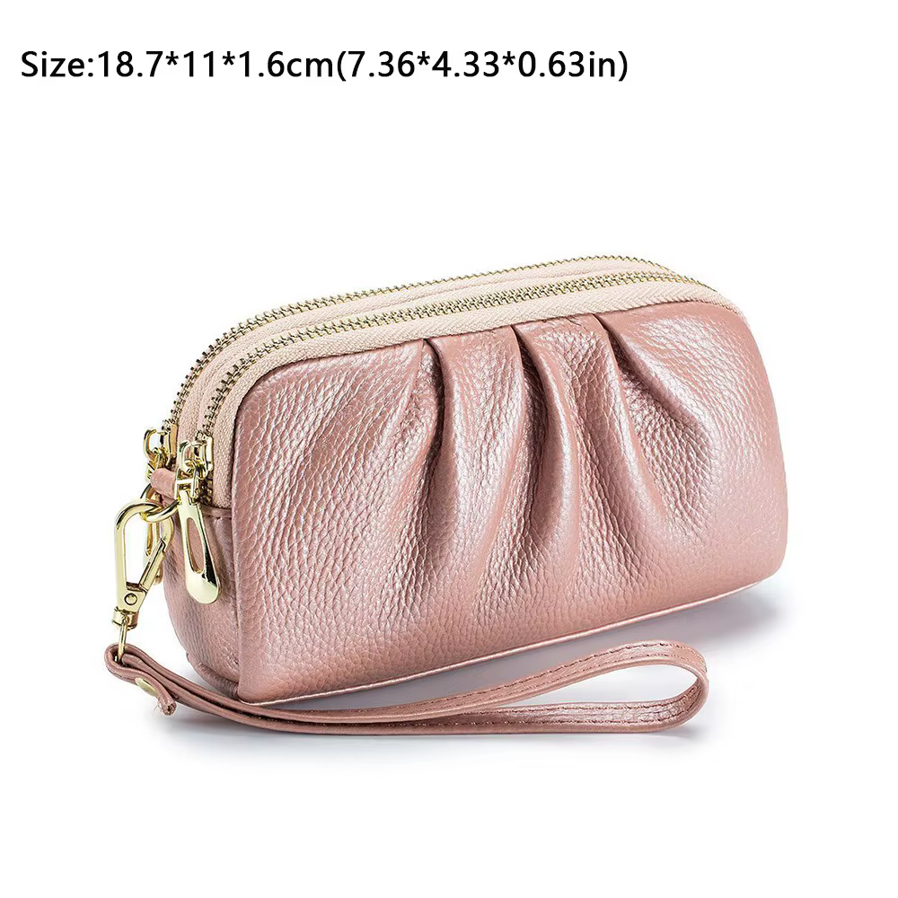 Cartera de cuero PU vista frontal