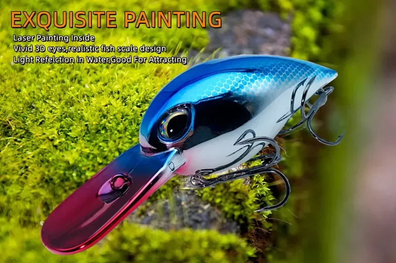 Técnica de lanzado con crankbait sobre vegetación