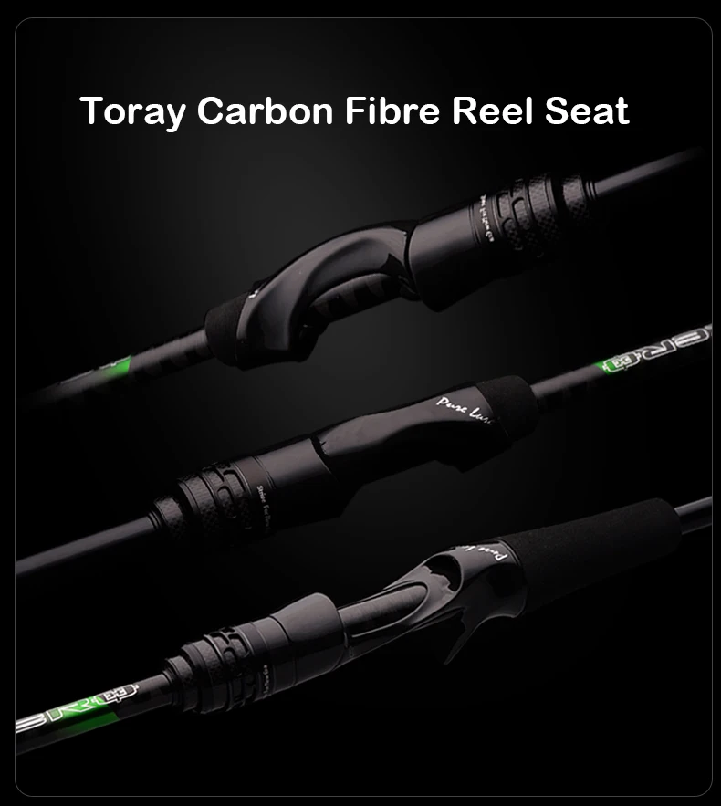 Asiento de carrete de fibra de carbono Toray