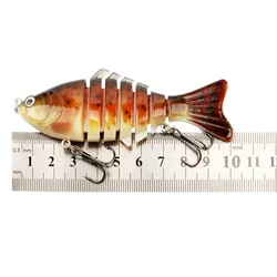 Señuelo Swimbait Pike hundible cebo duro multiarticulado para musky