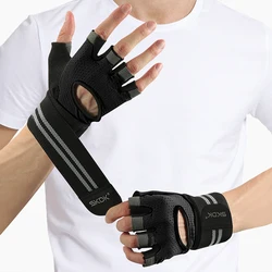 Guantes ciclismo SKDK medio dedo antideslizantes ligeros transpirables