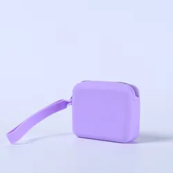 Bolsa de silicona impermeable con cierre para accesorios
