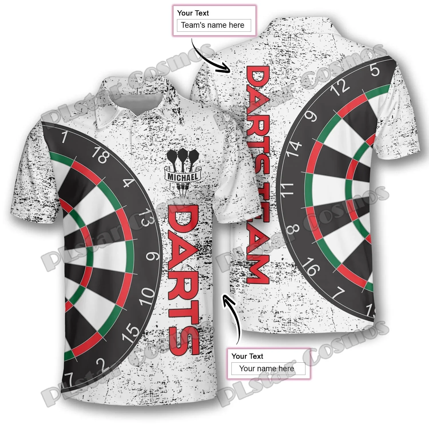 Polo de pesca PLP37 – Camiseta manga corta técnica para pescador - imagen 3