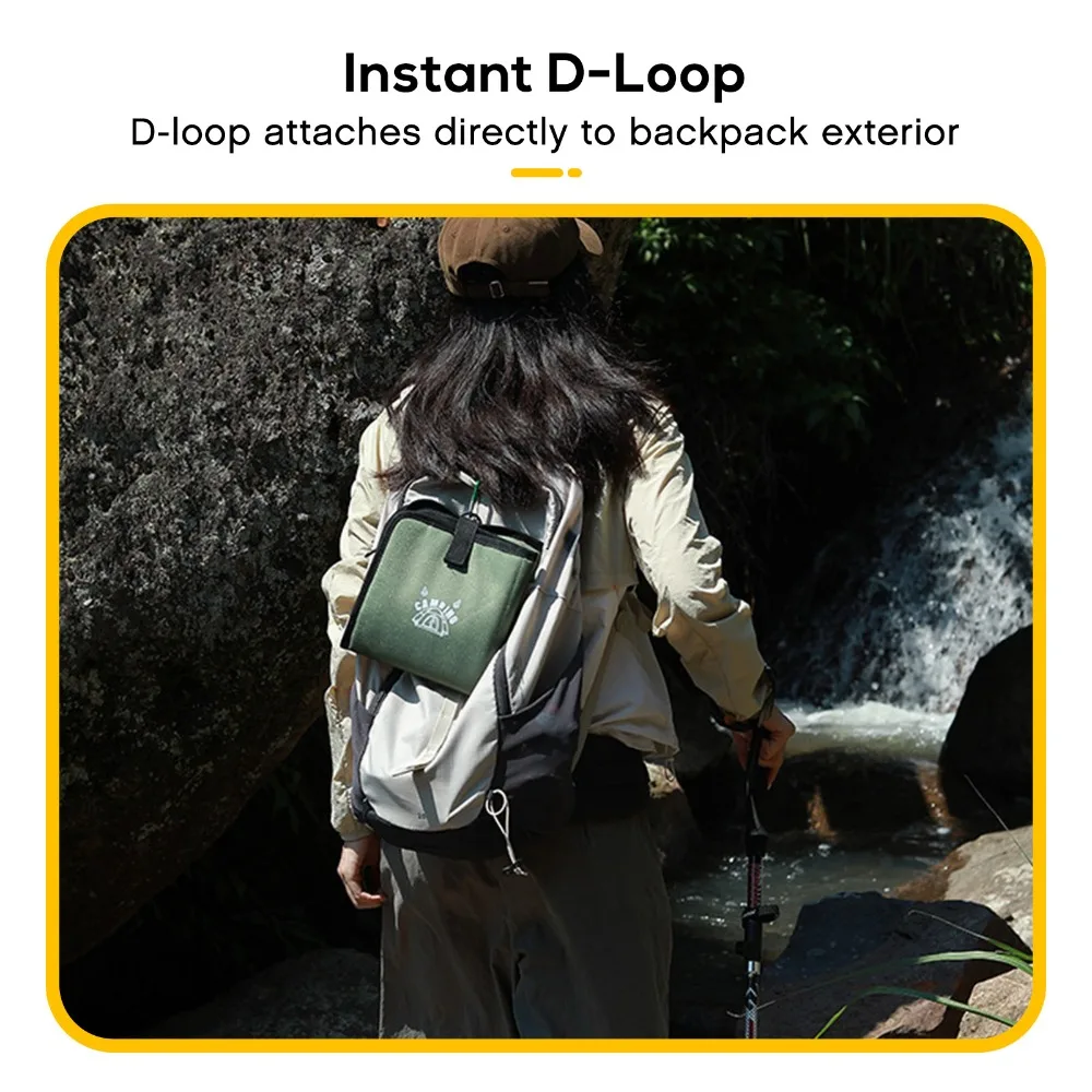 Cojín impermeable plegable Oxford con lazo en D para camping - imagen 2