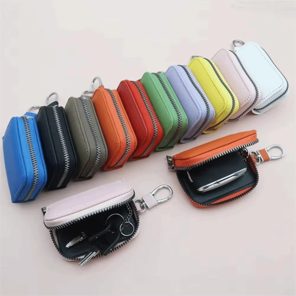 Riñonera Porta Llaves de PU con Cremallera – Accesorio Unisex para Excursiones - imagen 4