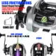Carrete de pesca de atún baitcasting de tambor, doble sentido - imagen 5