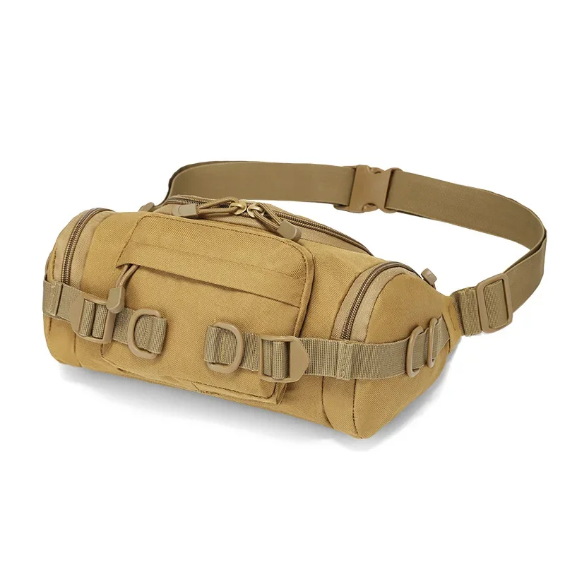 Riñonera táctica pesca EDC – Bolsa cintura Oxford