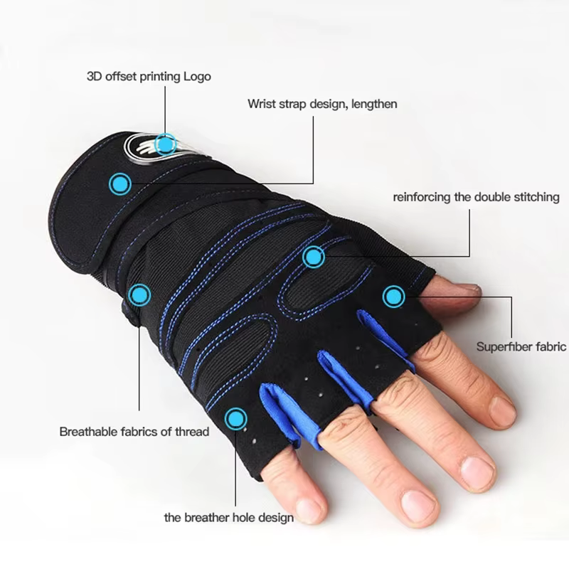 Guantes de pesca resistentes para hombre y mujer - soporte de muñeca - imagen 4