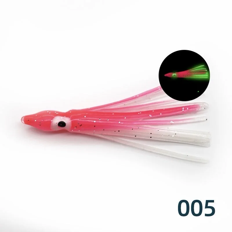 Señuelos de Calamar Luminosos para pesca nocturna – Lubina y Trucha - imagen 3