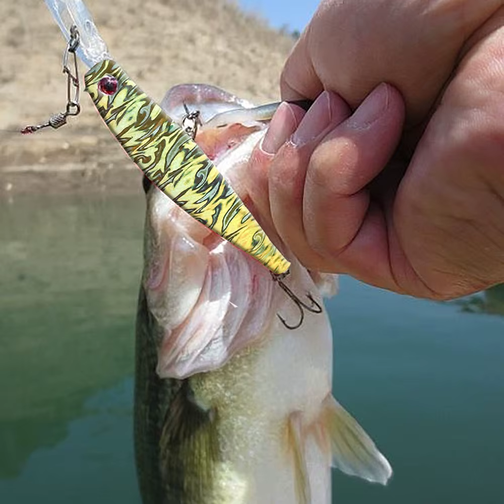 Lámina holográfica transferencia calor – Ondas agua para señuelos pesca