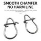 Conectores giratorios de acero inoxidable ShareShark con pin - imagen 5