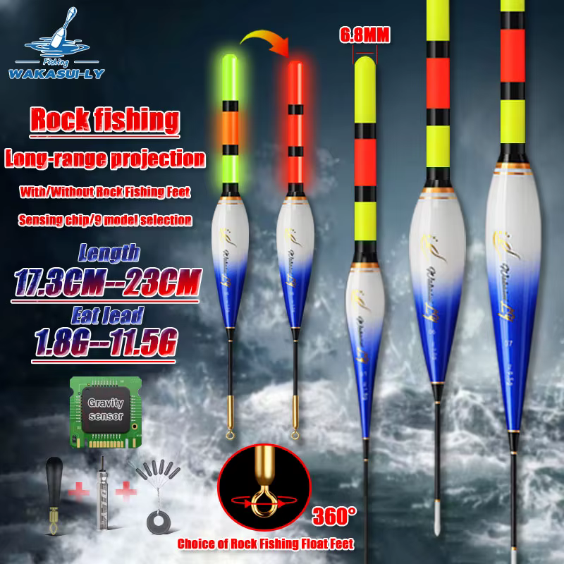 Bold Flotador electrónico pesca nocturna alta sensibilidad - imagen 5