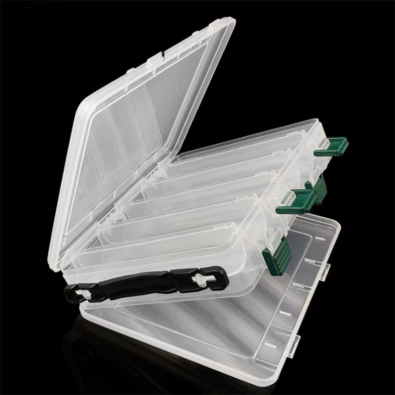 WEIHE Anzuelos de plástico para señuelos de doble cara – Caja aparejos - imagen 3