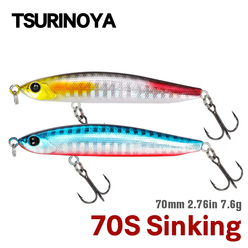 Tsurinoya Lápiz 70mm – Señuelo delgado para pesca - imagen 2