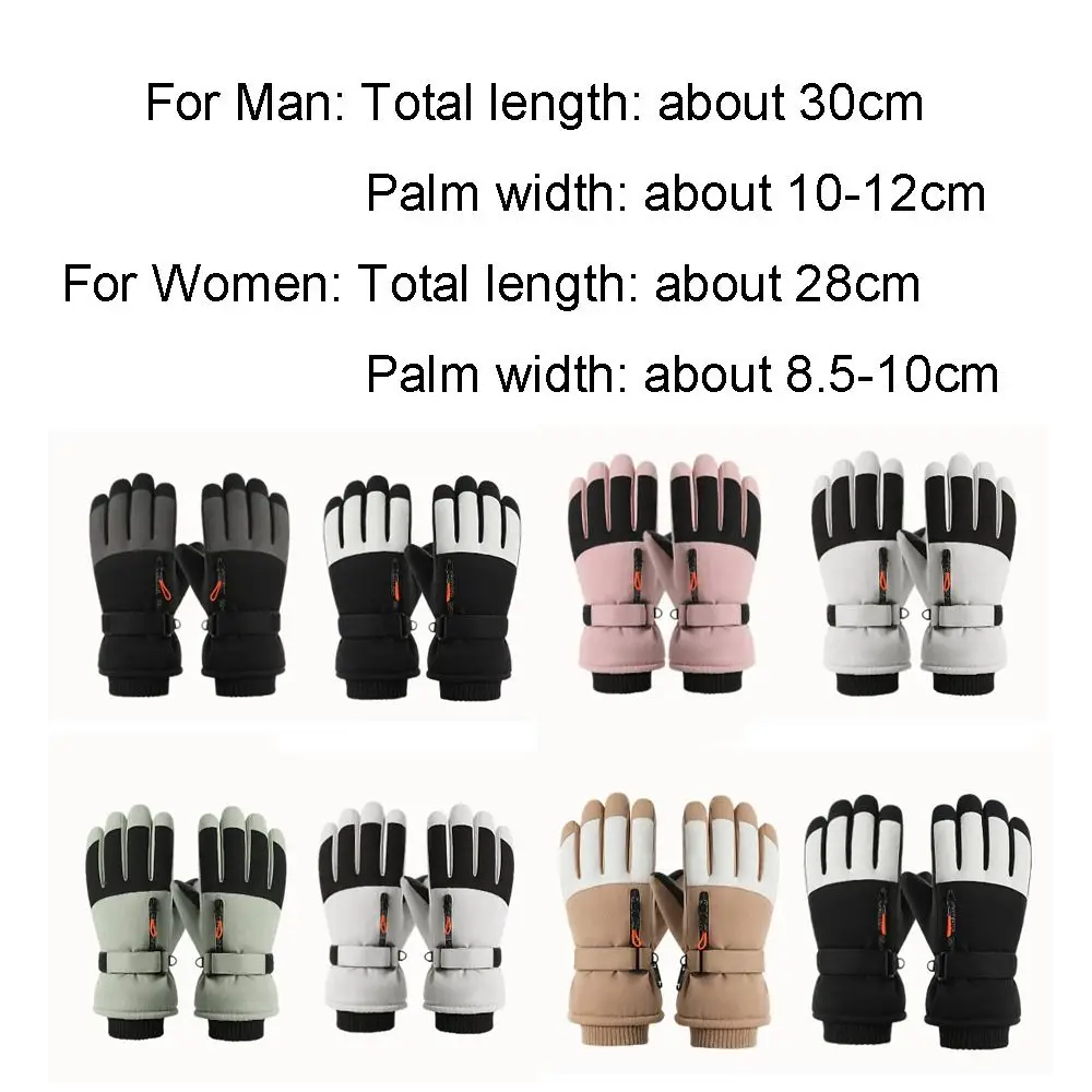 Guantes térmicos impermeables a prueba de viento con pantalla táctil - imagen 5