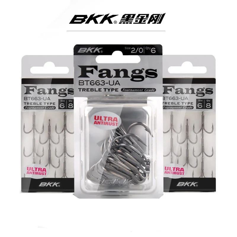 Anzuelo triple BT663-4X listo para pesca
