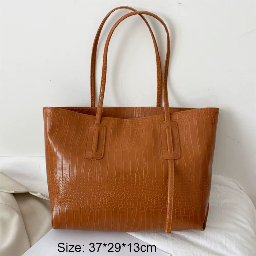 Bolso de hombro para mujer de gran capacidad en cuero PU - imagen 5