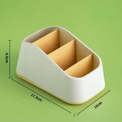 Caja de almacenamiento para pesca con compartimentos y tapa