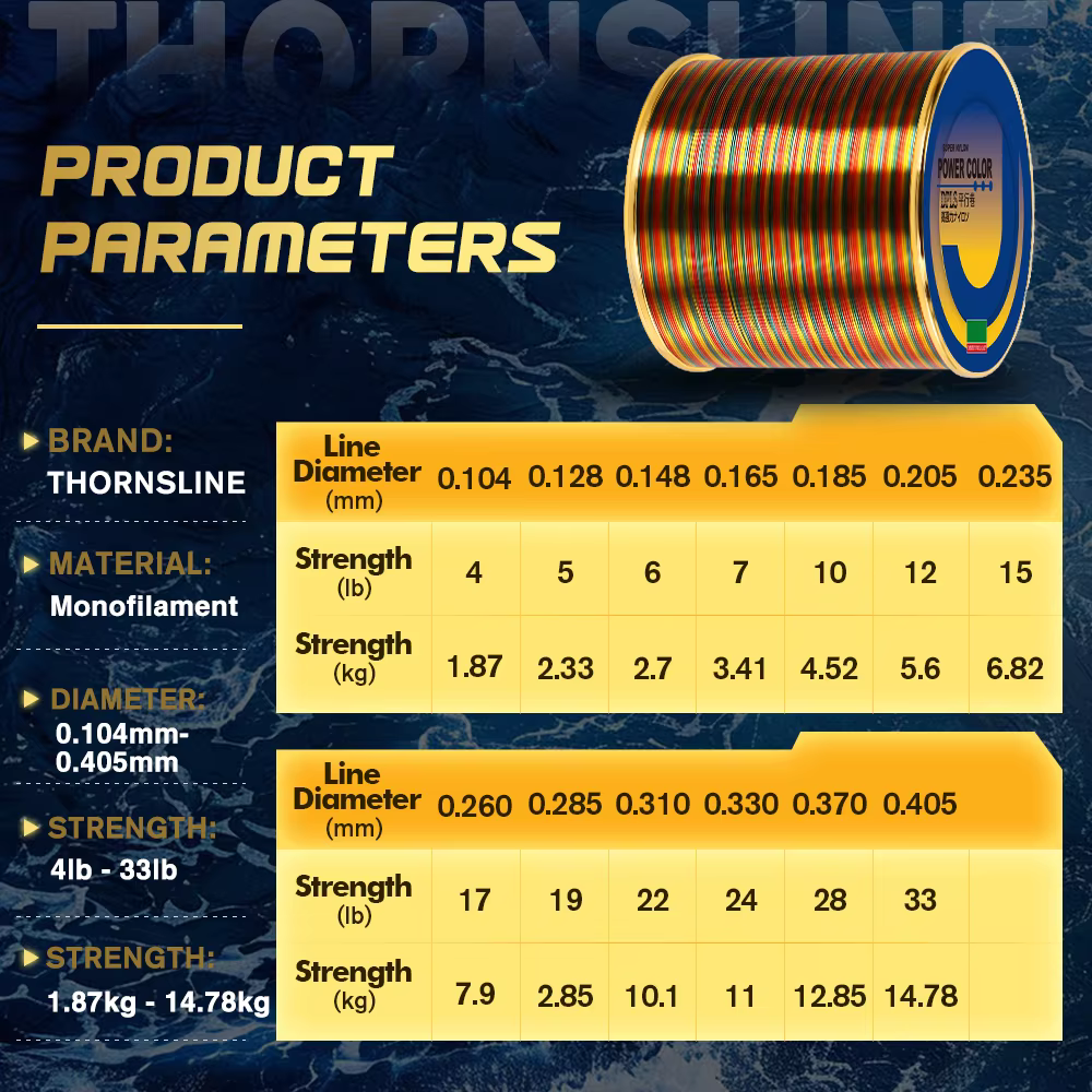 VIKINGAR Sedal Monofilamento Nylon para Lubina – Alta Resistencia - imagen 2