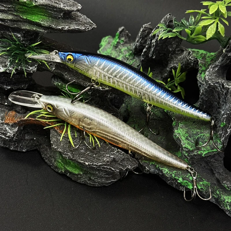 Señuelo de lengua larga 11cm para pesca en alta mar - imagen 4