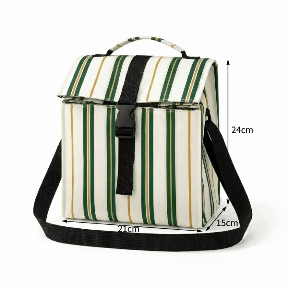 Bolsa térmica impermeable plegable Oxford con correa ajustable - imagen 5