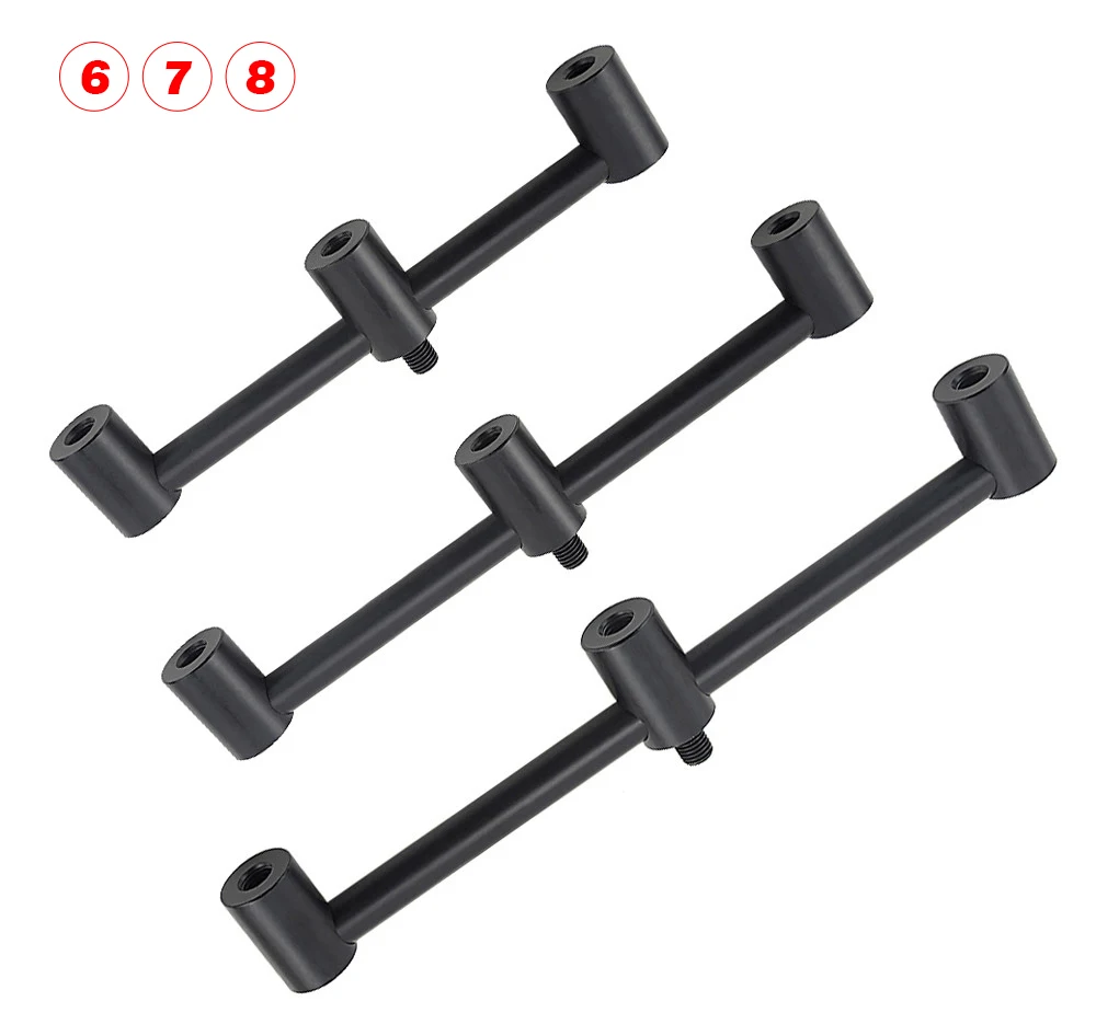 Barra buzz para 3 cañas con acabado en aluminio