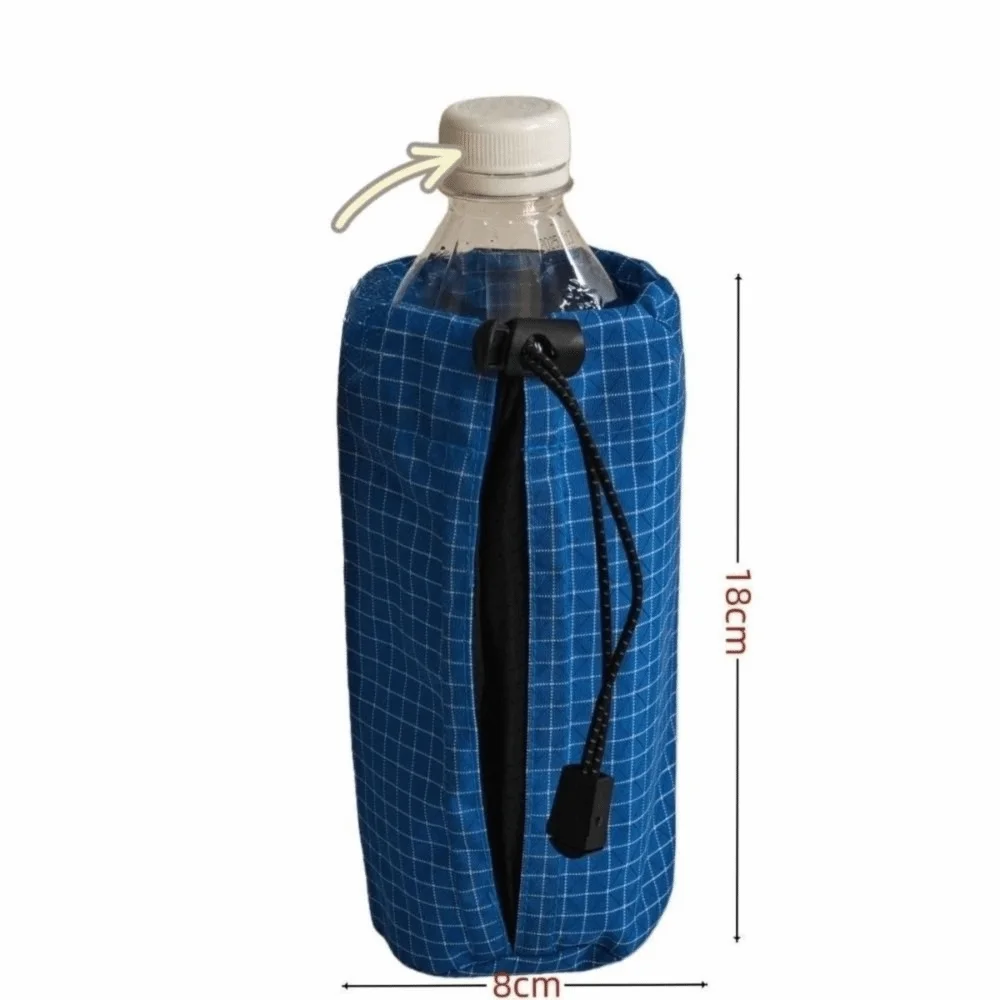 Porta botella mochila con cierre de cordón elástico impermeable - imagen 5