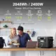 FOSSIBOT F2400 estación de alimentación portátil para pesca y camping - imagen 5