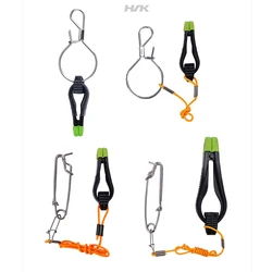 Clips para sedal de pesca – Divisor con abrazadera de liberación rápida