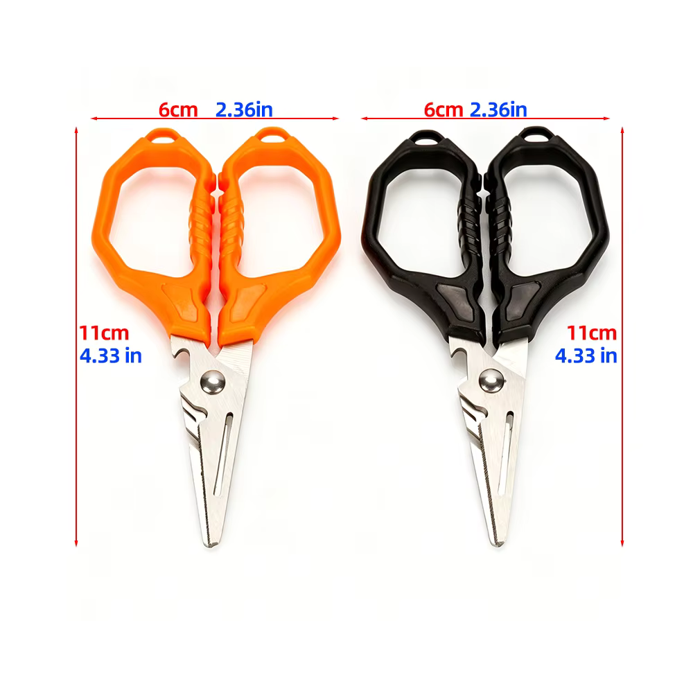Tijeras Multifunción Hirisi JD15 para Pesca – Acero Inoxidable - imagen 2