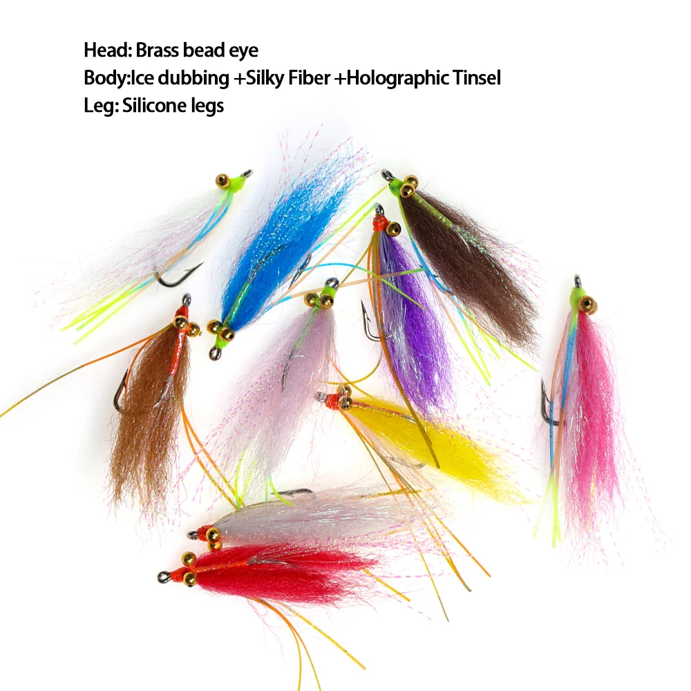Anzuelos mosca Lionriver Crazy Charlie – Hundimiento rápido para lubina y trucha - imagen 2