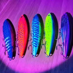 Señuelo stickbait agua salada con anzuelo para peces grandes