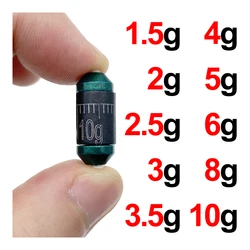 Peso de plomo ajustable para pesca - contrapeso rápido para jig