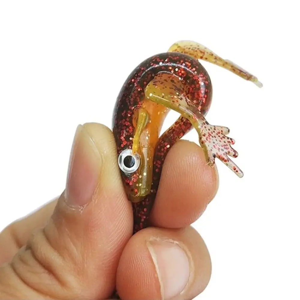 Señuelos blandos girino bicolor 3,8 g para vinilo - imagen 2