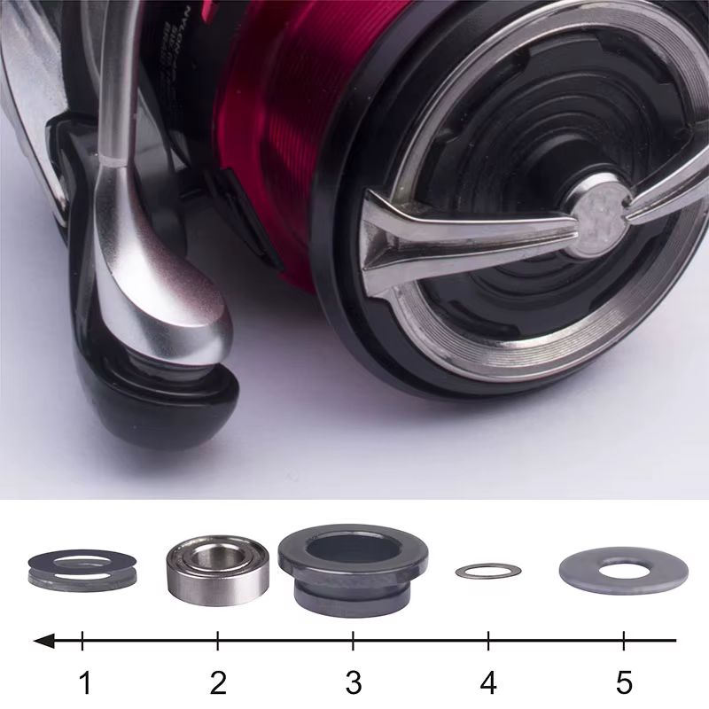 Rodillo Guide Roller BassLegend Daiwa – Rodamiento de bolas línea SIC - imagen 3
