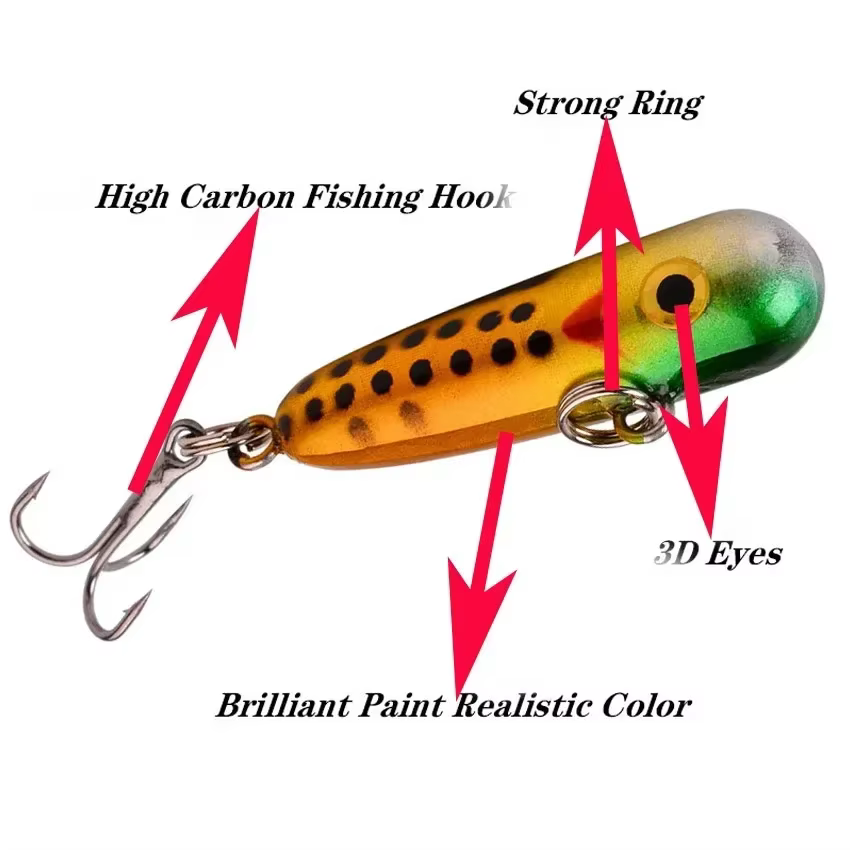 Stickbait Topwater 30mm 2g – Lápiz flotante para lubina - imagen 5