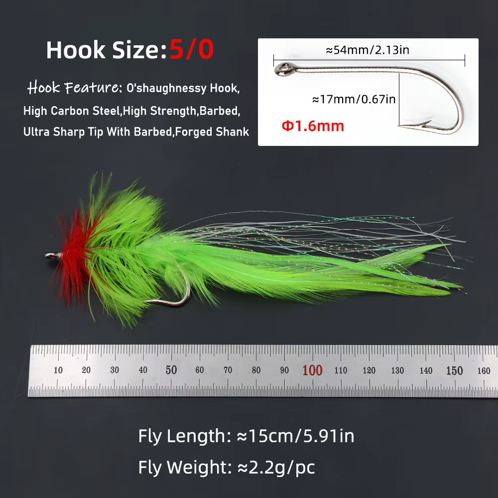 Señuelo Seaducer Ellllv 5,9" Conejo Boca Larga – Pesca Salada - imagen 3