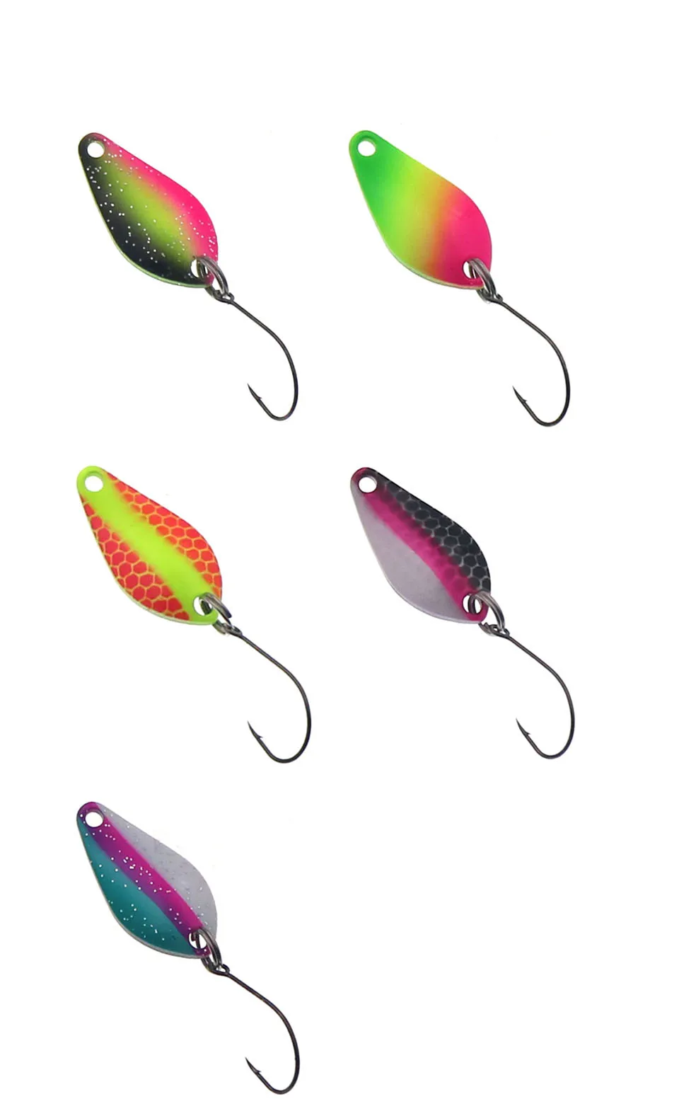Señuelo de pesca tipo cuchara 25 mm