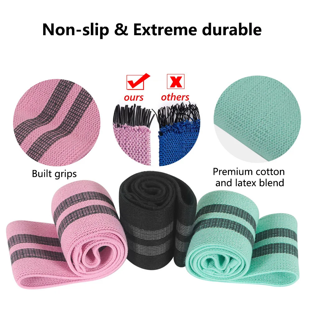 Banda antideslizante transpirable para yoga y running de algodón - imagen 4