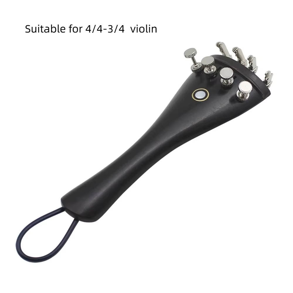 Cordier Violín Ébano 3 en 1 con Afinadores y Cordal Nylon - imagen 5