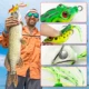 FREE FISHER Swimbaits para lubina – kit con ganchos a presión - imagen 5
