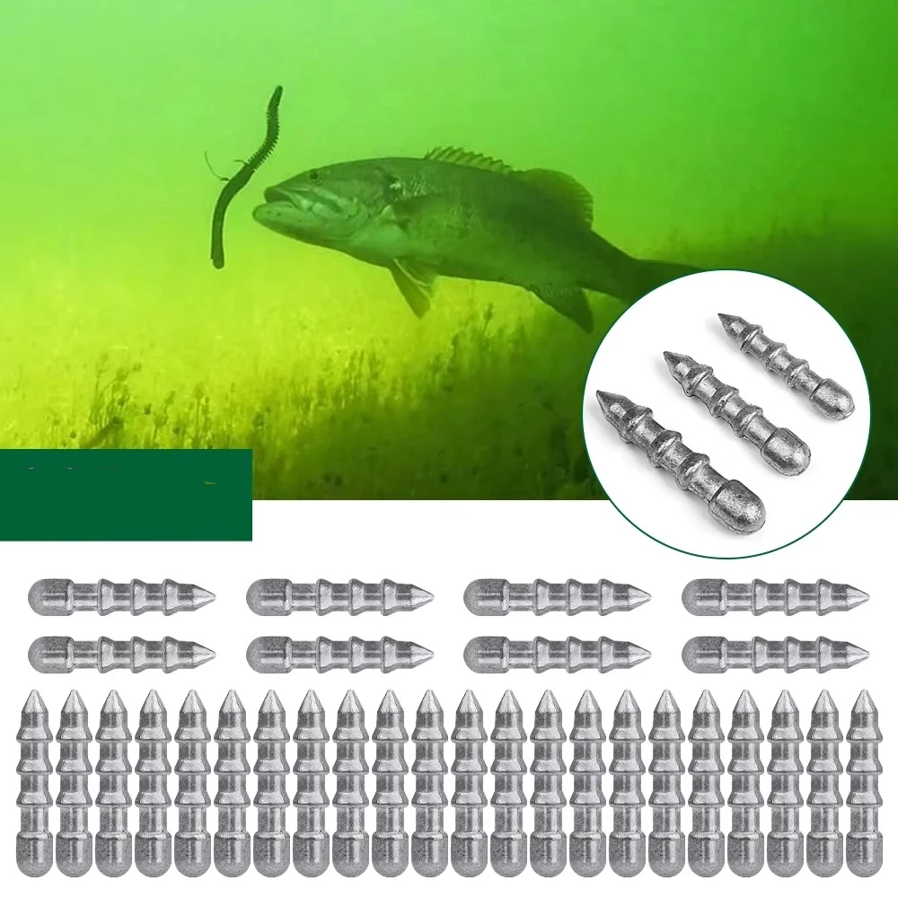 Plomos tipo clavo para jigging con inserción metálica - imagen 4