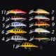 Señuelo Minnow Wobbler Crankbait para lubina con ojos 3D - imagen 3