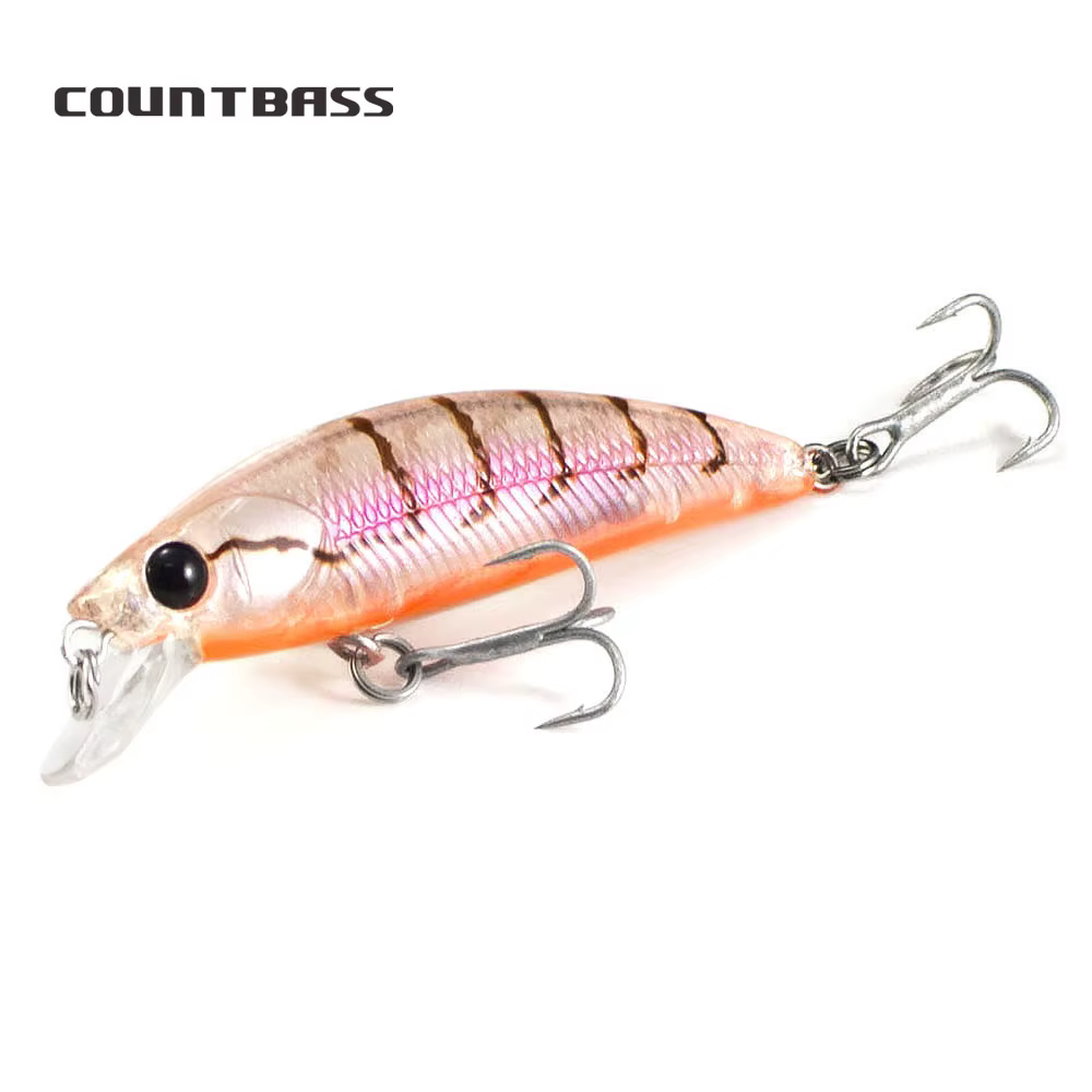 Countbass Minnow Flotante 60mm 4,9g – Señuelo duro para bass