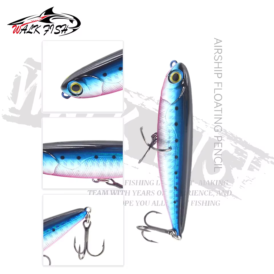 Walk Fish Stickbait Topwater – Walk the Dog para lubina y trucha - imagen 5
