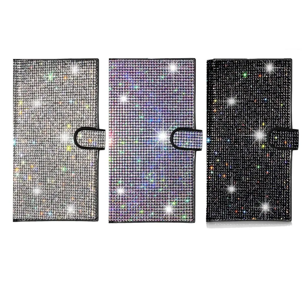 Hasp fundas tarjetero brillante con inserto para bolígrafo - imagen 3